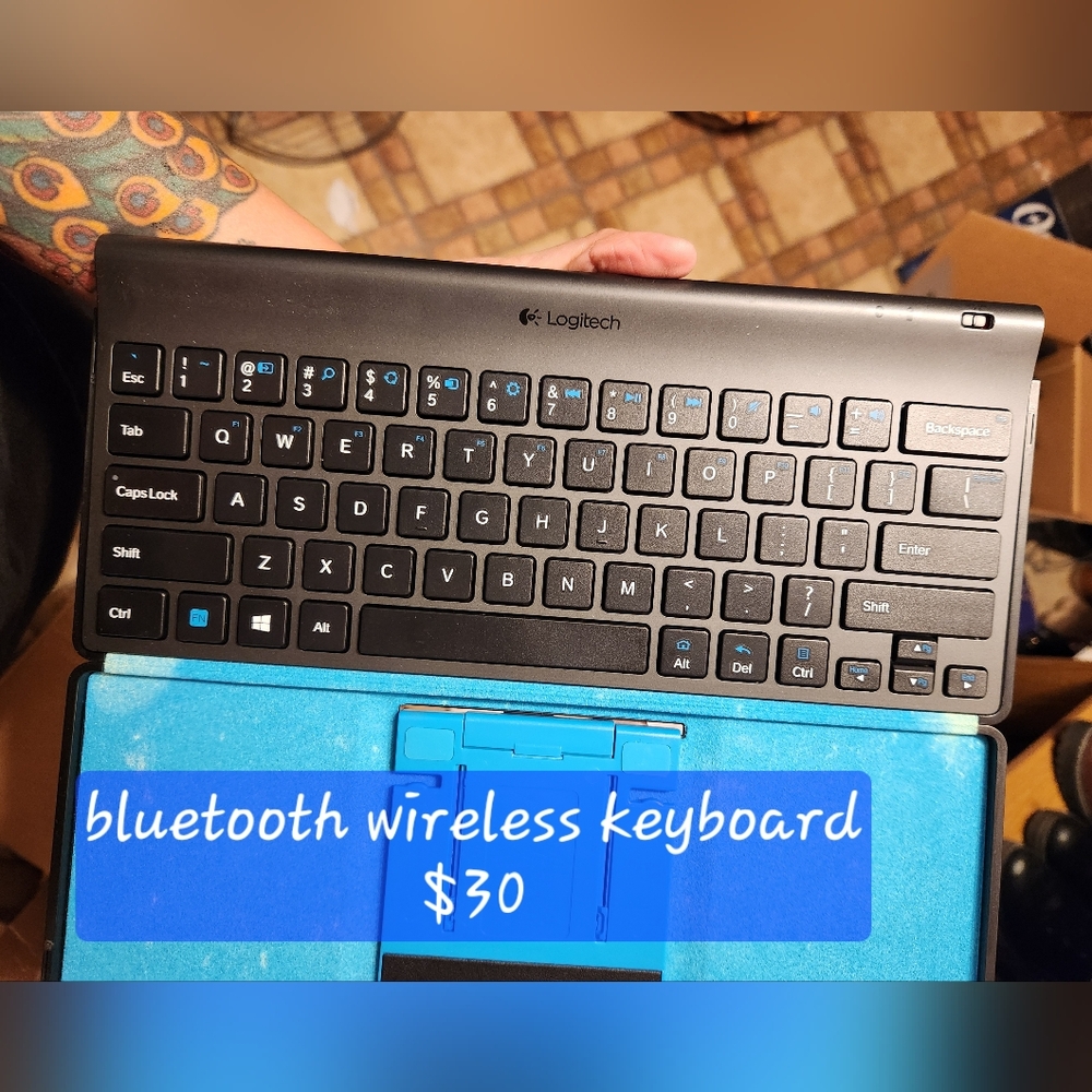 Logitech Black Wireless Keyboard